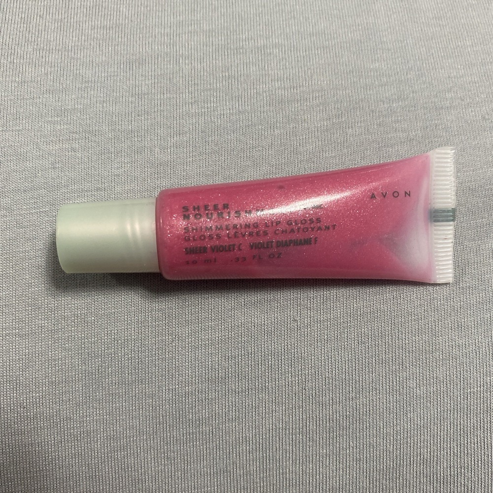 Avon Sheer Nourishment Shimmering Lip Gloss - Sheer Violet New